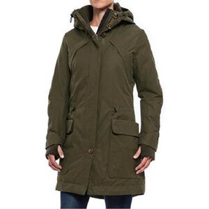 Rainforest Olive Green Parka Hooded Women’s Thermo Luxe Winter Coat Jacket